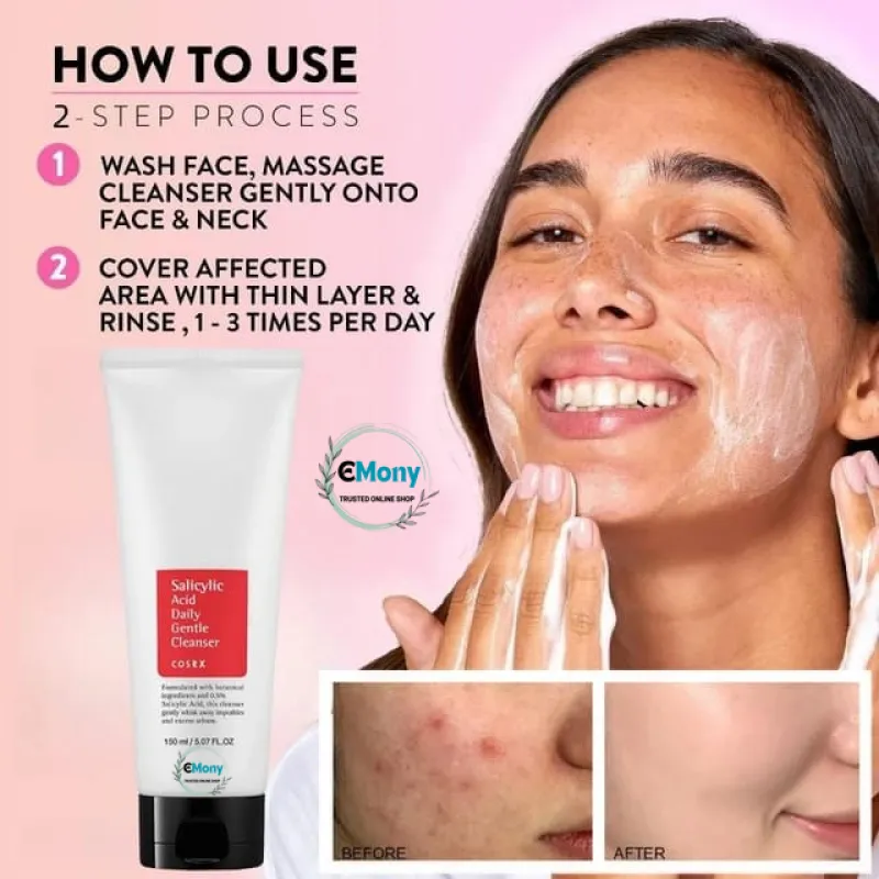 Cosrx Salicylic Acid Daily Gentle Cleanser