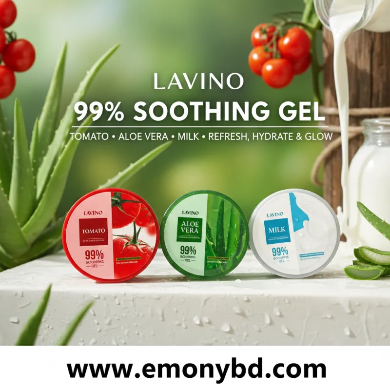 Lavino 99% Soothing Gel (Tomato / Aloe Vera / Milk)