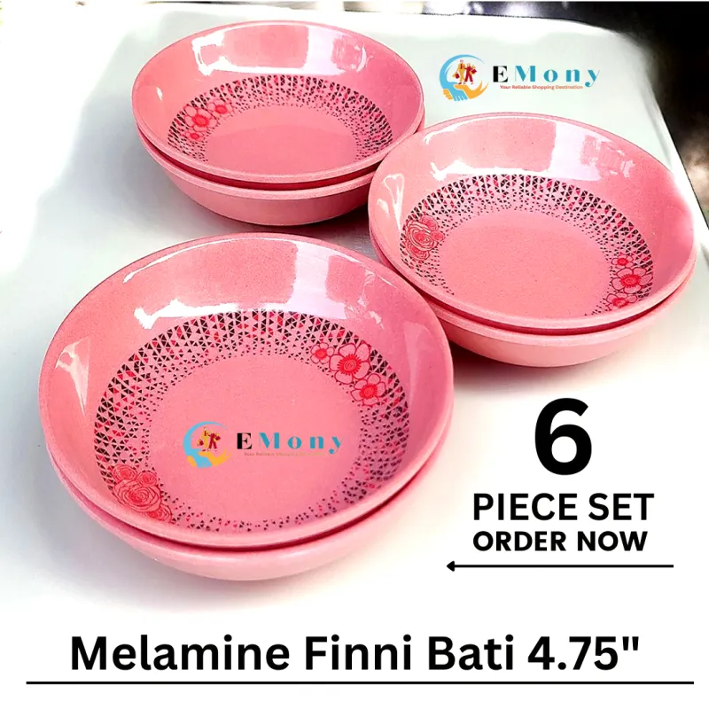 Melamine Finnie Bowl/Bati 6 PIECE