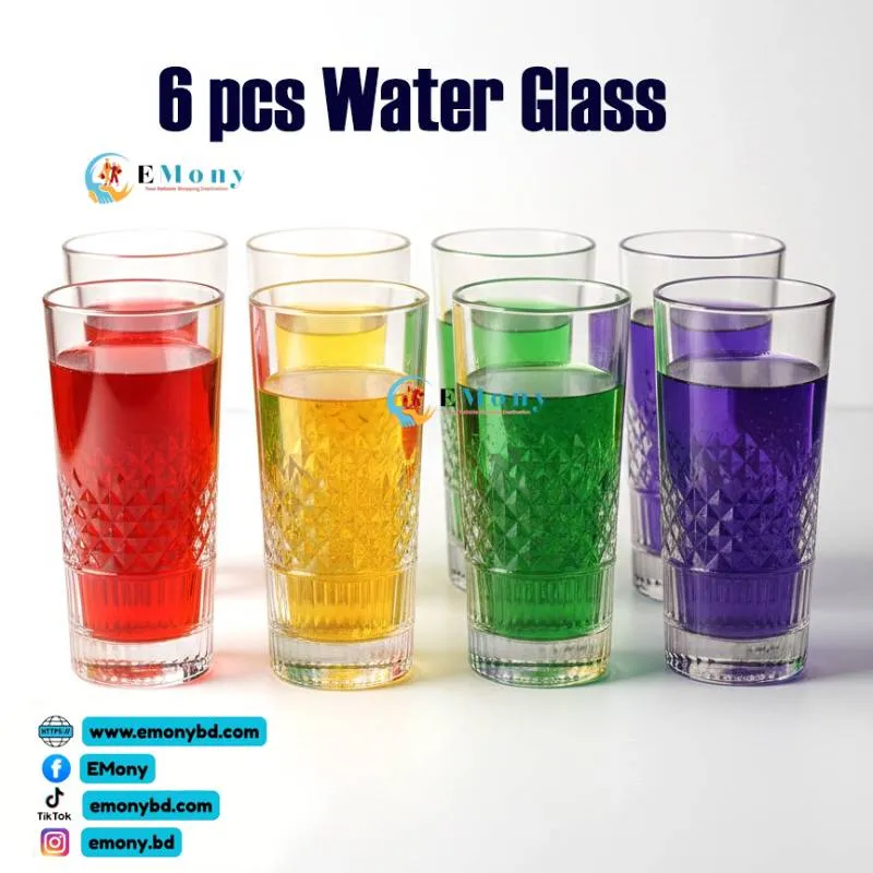 Nasir Glass Round Design 6pcs Set