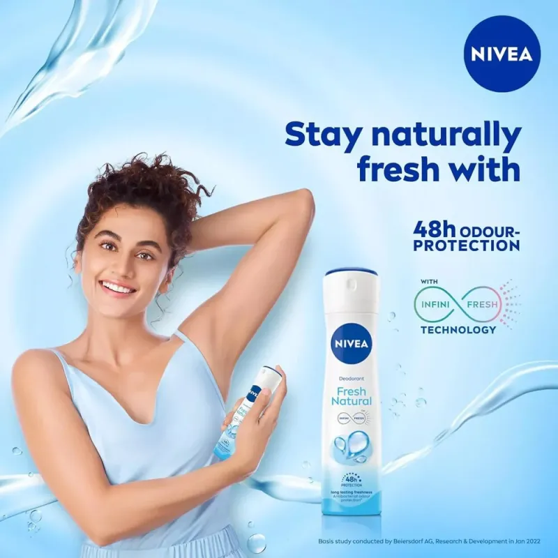 Nivea Fresh Natural Deodorant Spray