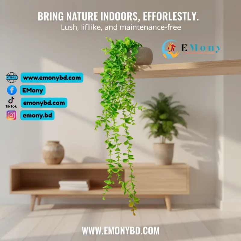 Premium Artificial Hanging Creeper Plant - 3 Pair (Big Size