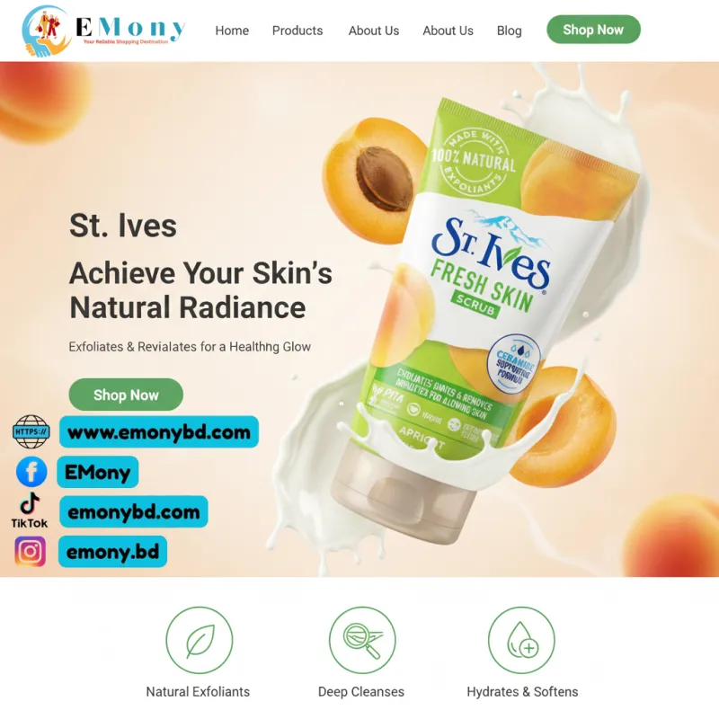 St. Ives Fresh Skin Apricot Scrub 170g